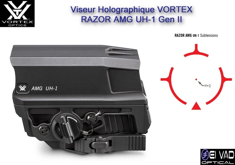Point Rouge Holographique VORTEX RAZOR AMG UH-1 Gen II