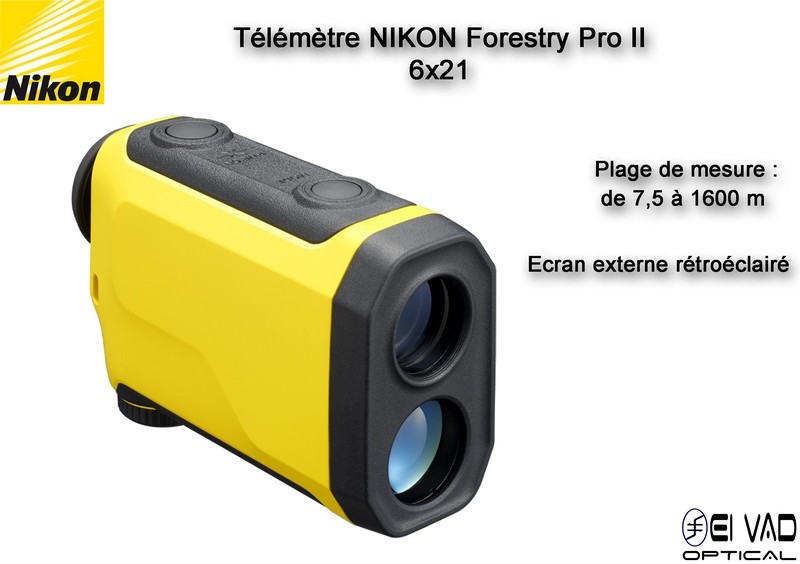 Télémètre NIKON Forestry Pro II - avec Ecran