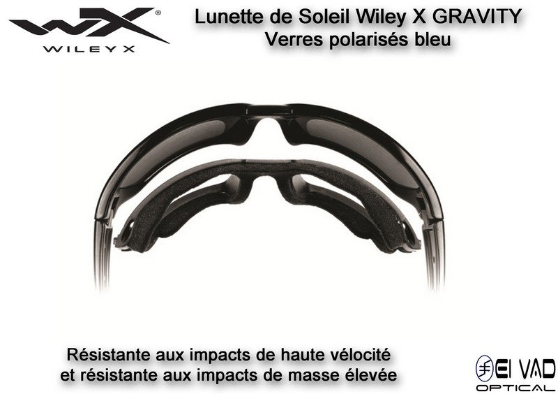 Lunette de soleil Wiley X GRAVITY - Polarisé