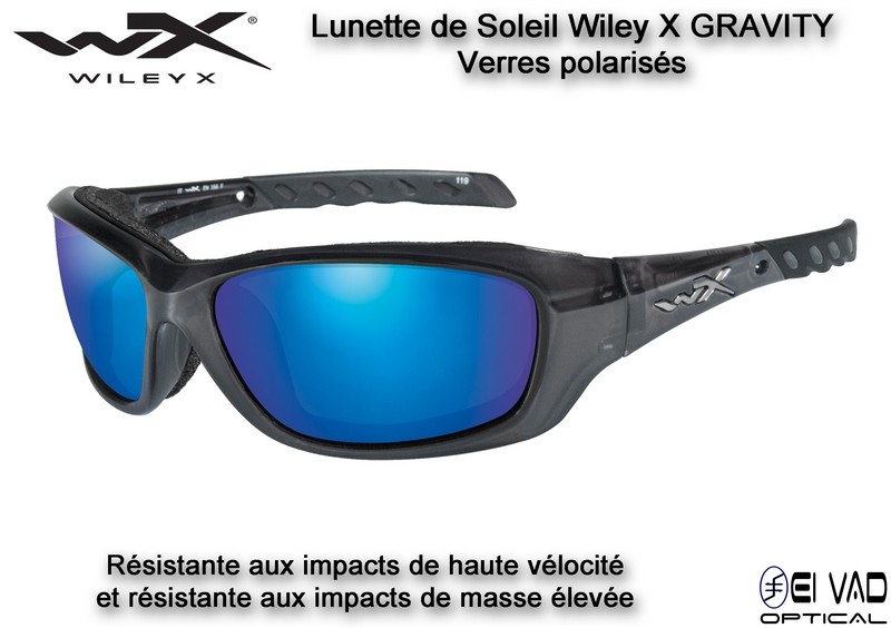 Lunette de soleil Wiley X GRAVITY - Polarisé