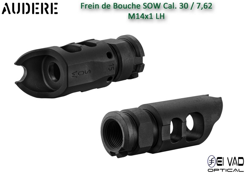 Frein de bouche AUDERE SOW 7,62x39 - M14x1 LH - AK47