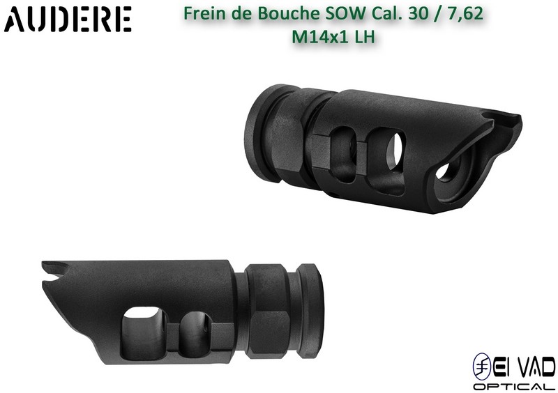 Frein de bouche AUDERE SOW 7,62x39 - M14x1 LH - AK47