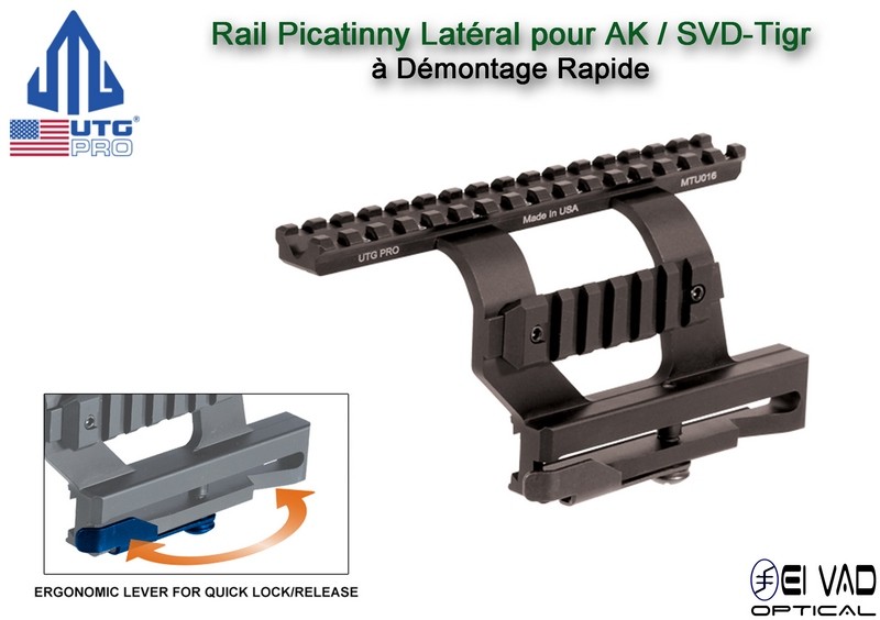 UTG - Rail Picatinny Latéral pour AK / SVD-Tigr