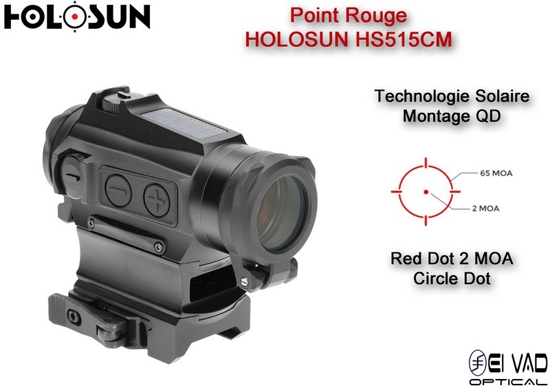 Point Rouge HOLOSUN HS515CM - Technologie Solaire