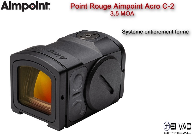 Point Rouge AIMPOINT ACRO C-2 - 3,5 MOA - pour Sig Sauer P320 X-Five
