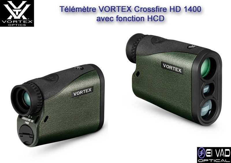 Télémètre VORTEX Crossfire HD 1400 avec fonction HCD