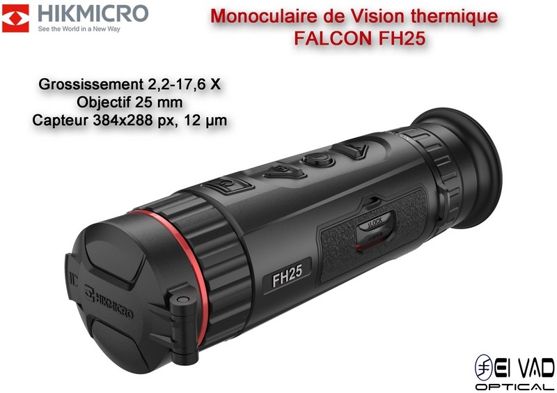Monoculaire de Vision Thermique HIKMICRO Falcon FH25