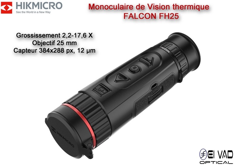 Monoculaire de Vision Thermique HIKMICRO Falcon FH25