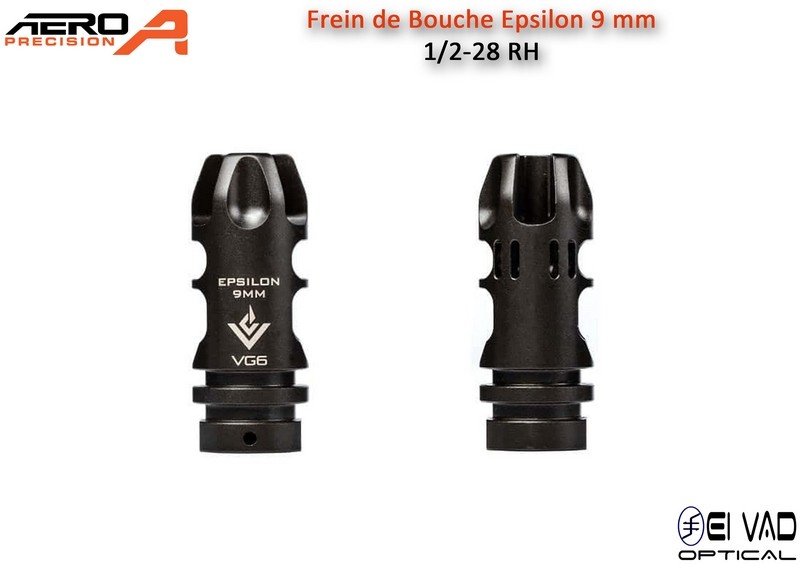Frein de bouche Aero Precision EPSILON 9 mm - 1/2x28 RH