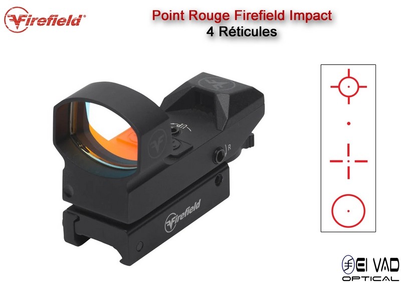 Point Rouge Firefield Impact Gen II - Multi Réticules