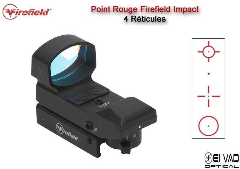 Point Rouge Firefield Impact Gen II - Multi Réticules