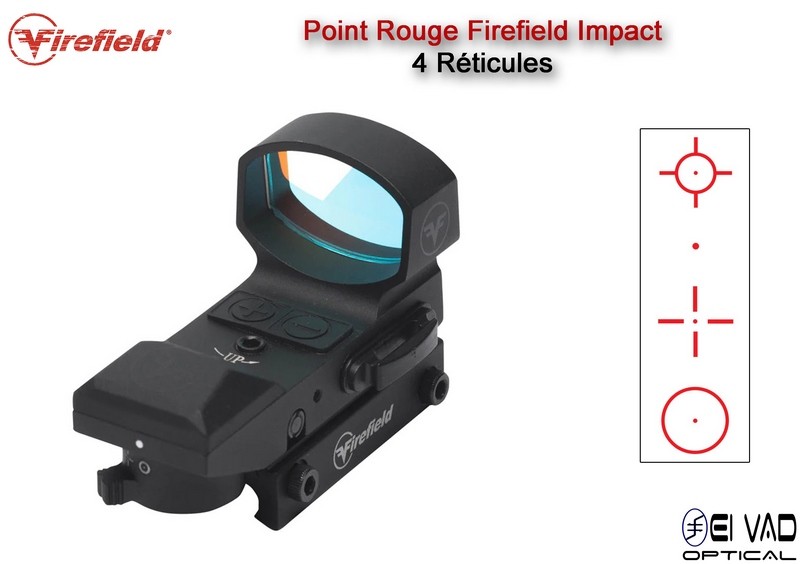 Point Rouge Firefield Impact Gen II - Multi Réticules