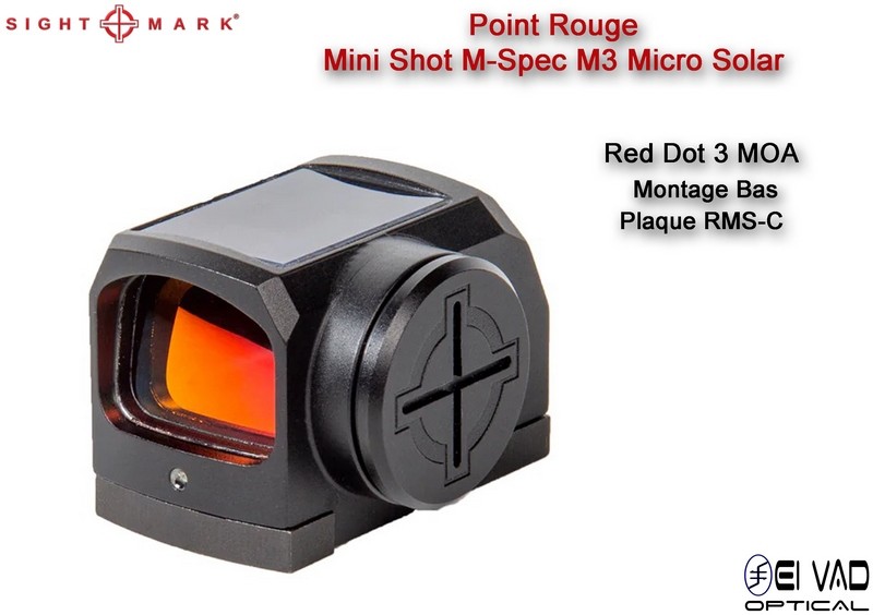 Point Rouge Sightmark Mini Shot M-Spec M3 Micro Solar – 3 MOA