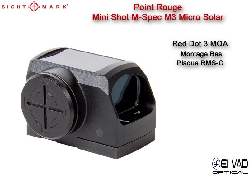 Point Rouge Sightmark Mini Shot M-Spec M3 Micro Solar – 3 MOA