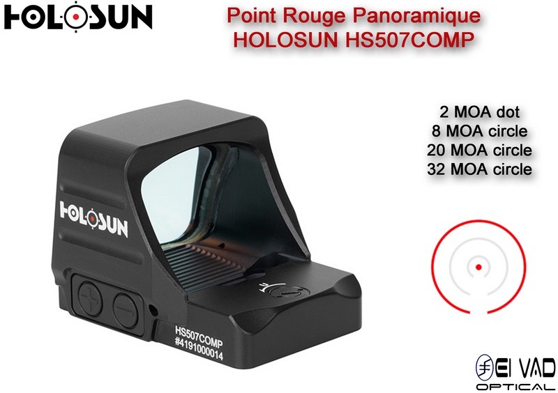 Point Rouge Panoramique HOLOSUN HS507COMP - Compétition