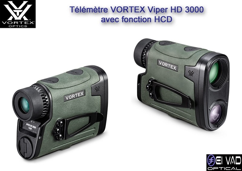 Télémètre VORTEX Viper HD 3000 avec fonction HCD