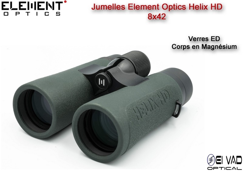 Jumelles Element Optics Helix HD 8x42