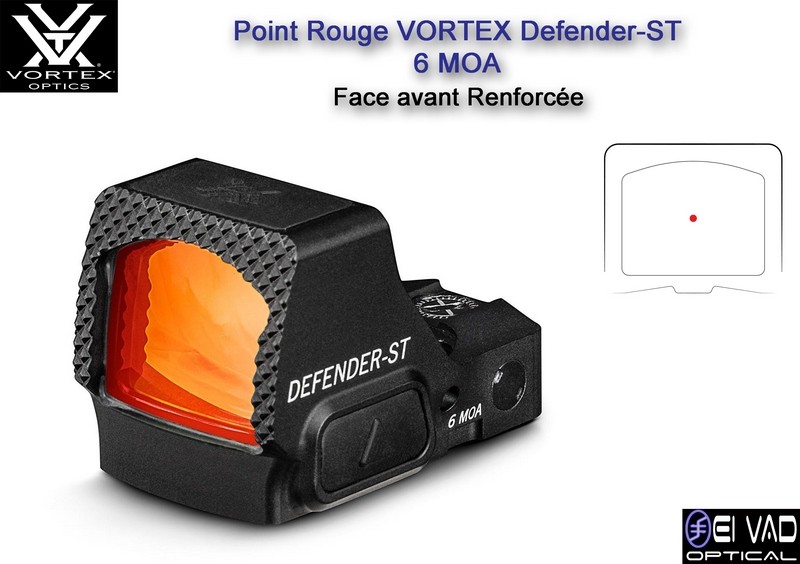 Point Rouge VORTEX Defender-ST - 6 MOA