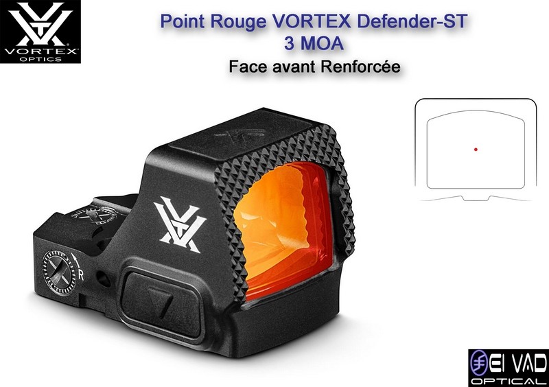Point Rouge VORTEX Defender-ST - 3 MOA