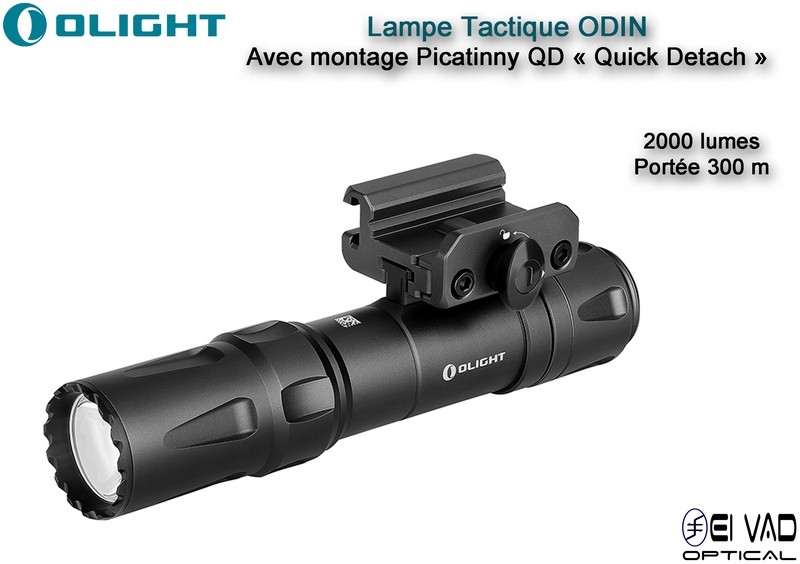 Lampe Tactique Olight ODIN - 2000 lumes