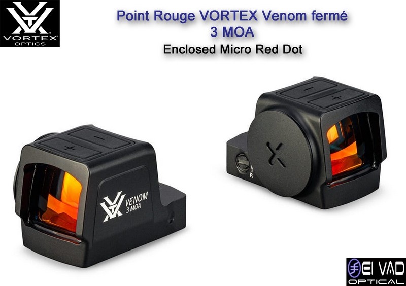Point Rouge VORTEX Venom fermé - 3 MOA