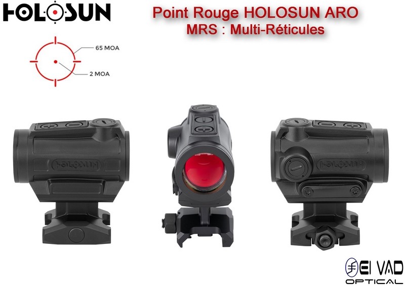 Point Rouge HOLOSUN ARO MRS - Version Chasse - Multi-Réticules
