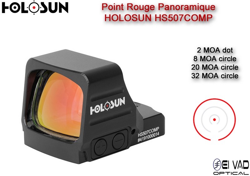 Point Rouge Panoramique HOLOSUN HS507COMP - Avec embase
