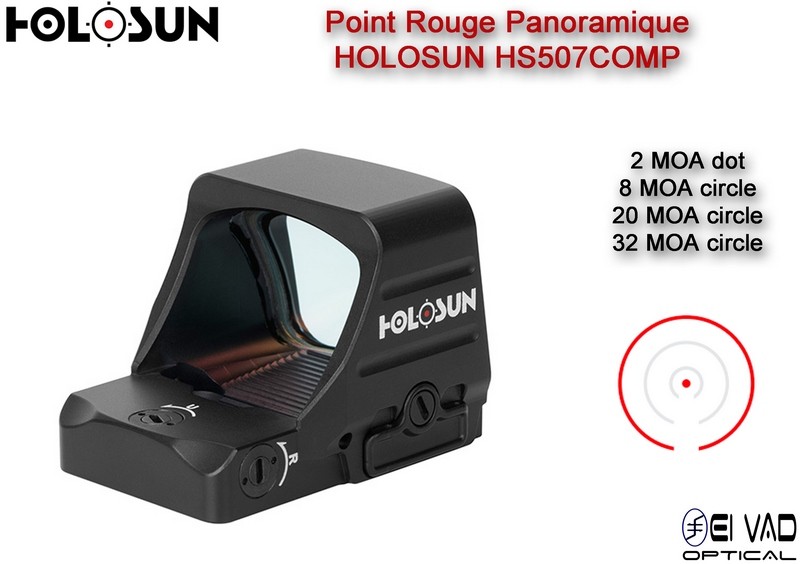 Point Rouge Panoramique HOLOSUN HS507COMP - Avec embase