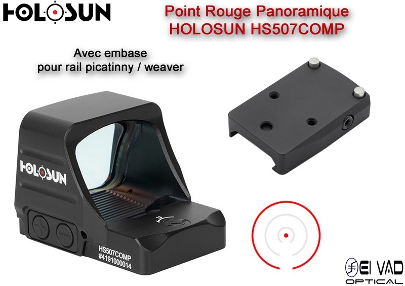 Point Rouge Panoramique HOLOSUN HS507COMP - Avec embase