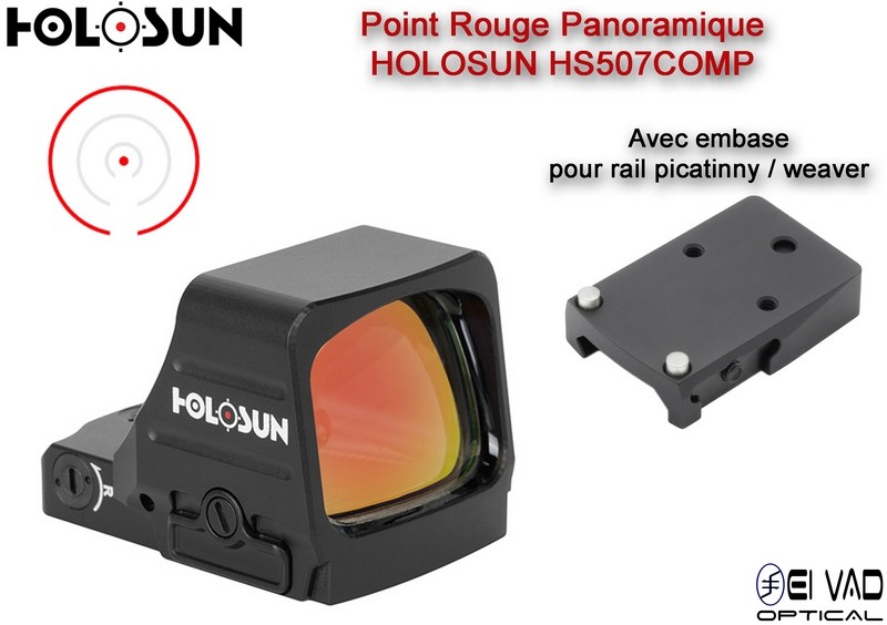 Point Rouge Panoramique HOLOSUN HS507COMP - Avec embase