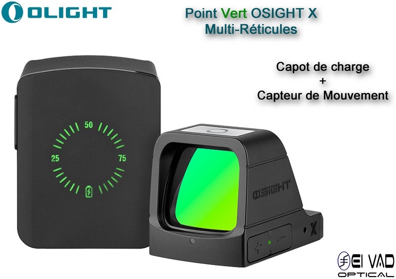 Point Vert Olight OSIGHT X - Multi-Réticules