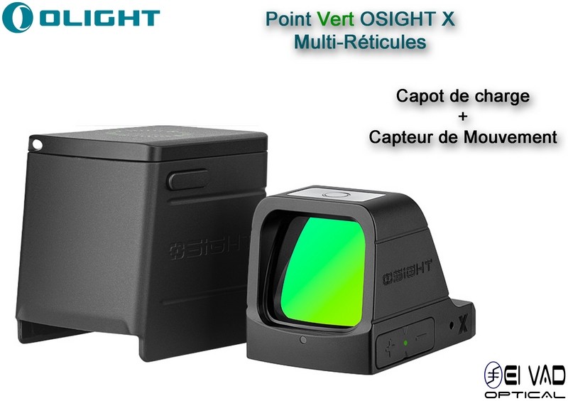 Point Vert Olight OSIGHT X - Multi-Réticules
