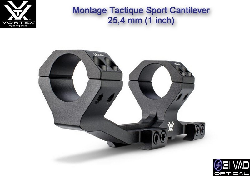 Montage Monobloc VORTEX Sport Cantilever 25,4 mm (1 inch)