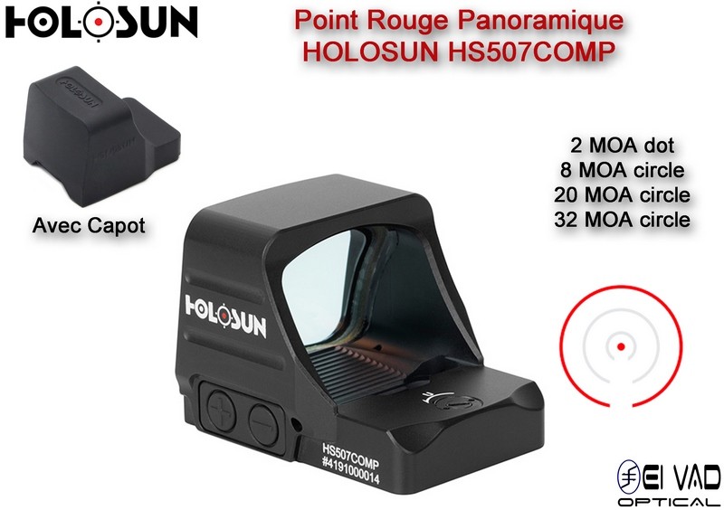 Point Rouge Panoramique HOLOSUN HS507COMP - Avec Capot