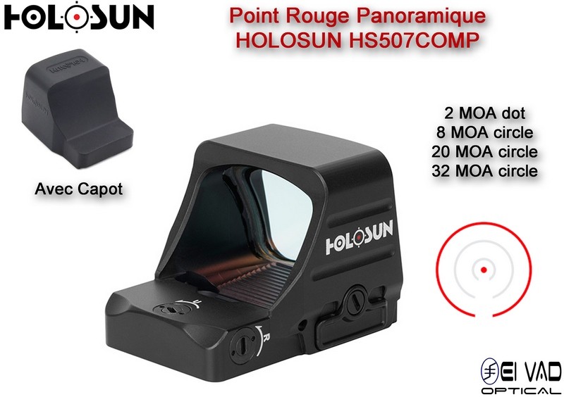 Point Rouge Panoramique HOLOSUN HS507COMP - Avec Capot