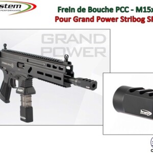 Frein de bouche TONI SYSTEM PCC Stribog SR9 Cal.9 mm - 15x1