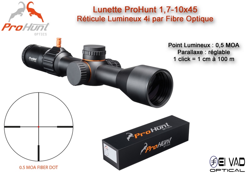 Lunette ProHunt 1.7-10x45 - 11 (Copier)