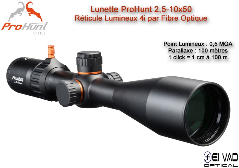 Lunette ProHunt 2.5-10x50 - 01 (Copier)